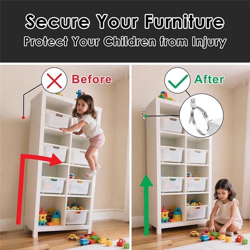 AEA9-10Pcs Furniture Wall Anch - Earthquake Anchor Strap review and price