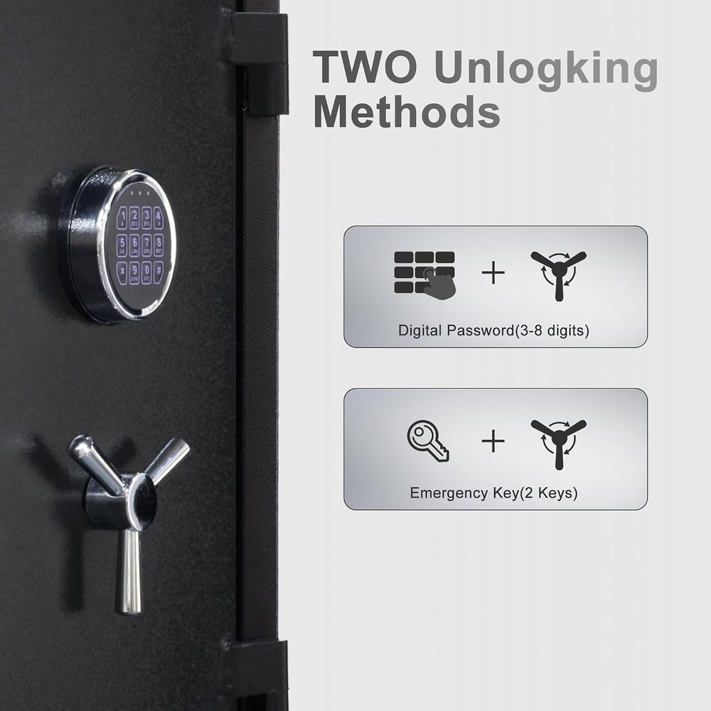 Large Handgun Safe with Digita - Fire Safe Document review and price