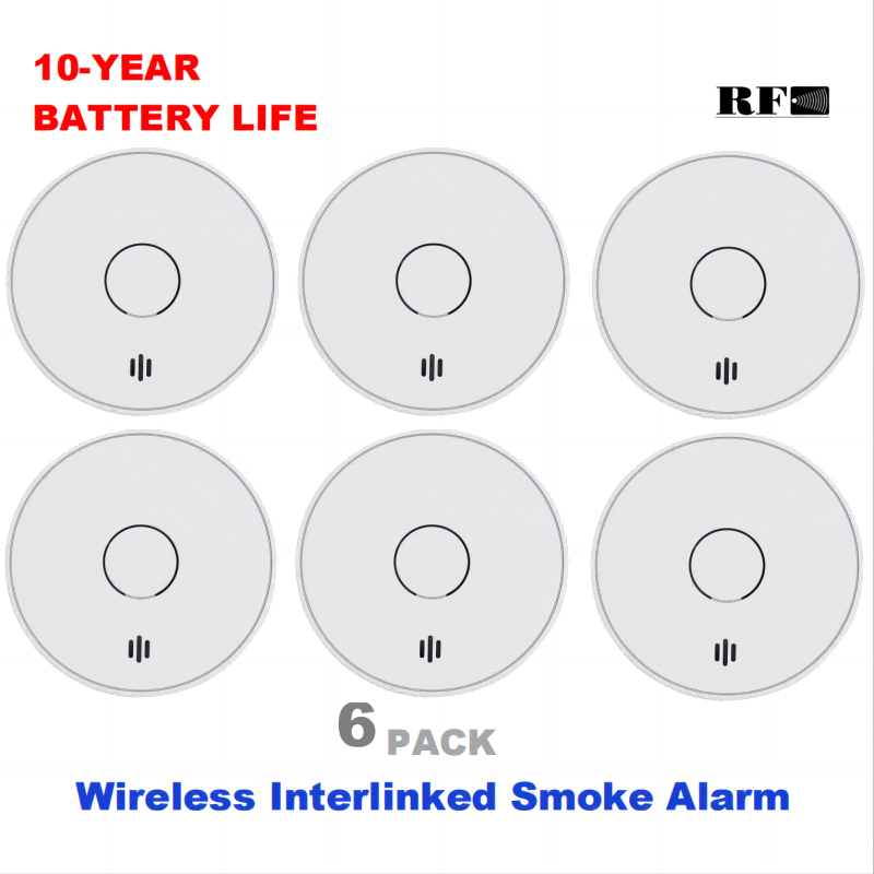 Wireless Interlinked Smoke Ala - Smoke Detector Interconnected review and price