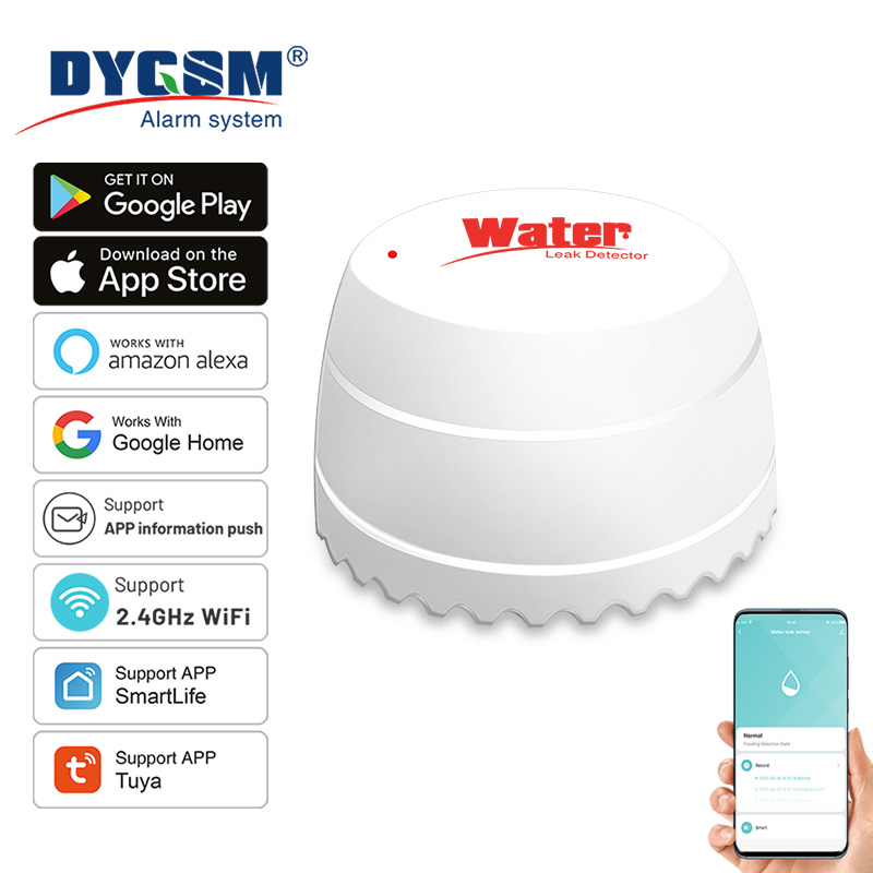 Tuya WiFi Water Leak Detector  - Water Alarm Sensor review and price