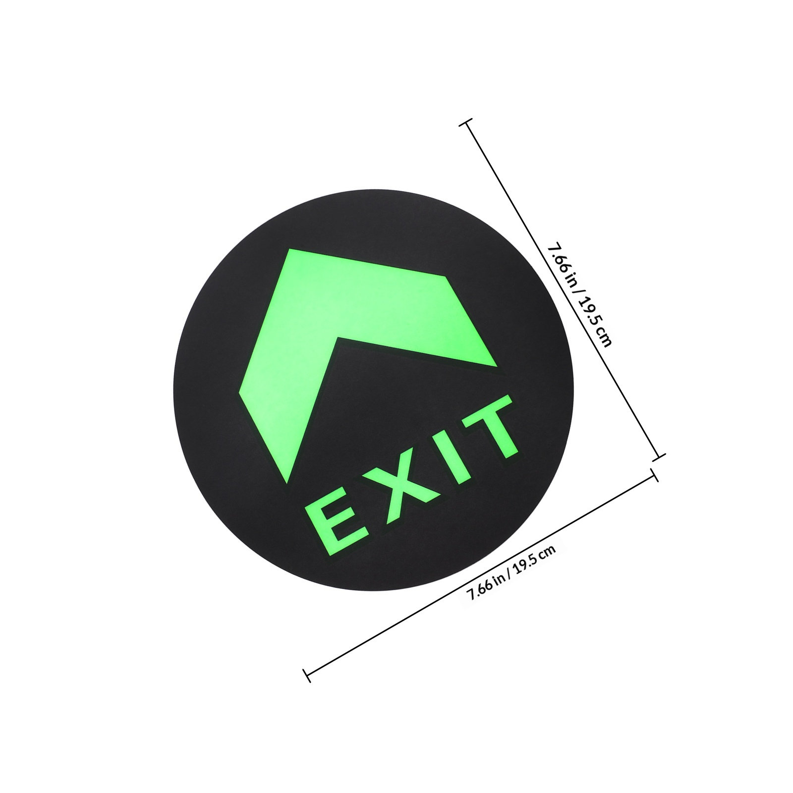 5Pcs Glow Safety Exit Signs Ni - Emergency Exit Sign review and price