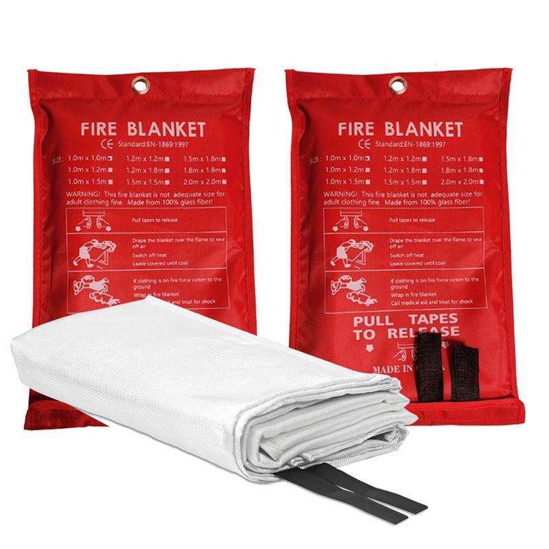 Promotion Day 2PCS Emergency F - Fire Blanket Kitchen review and price