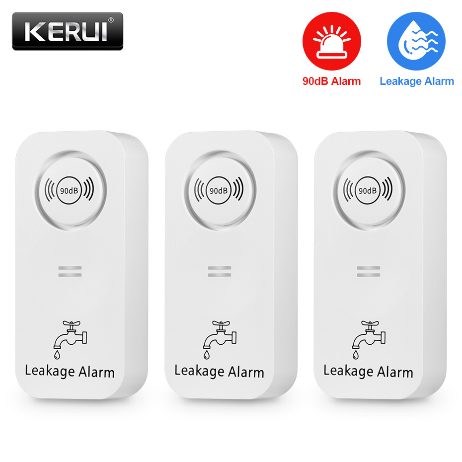 KERUI Wireless Water Sensor 90 - Water Alarm Sensor review and price