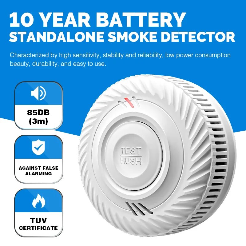 1pc Smoke Detector Warning, In - Smoke Detector Interconnected review and price