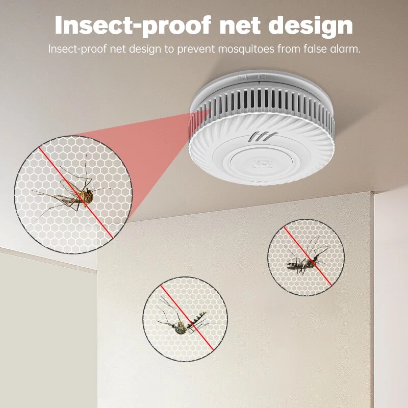 1pc Smoke Detector Warning, In - Smoke Detector Interconnected review and price