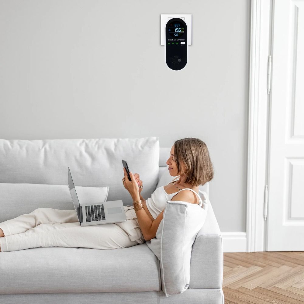 4 in 1 LED Display Gas Detecto - Co Detector Plug review and price