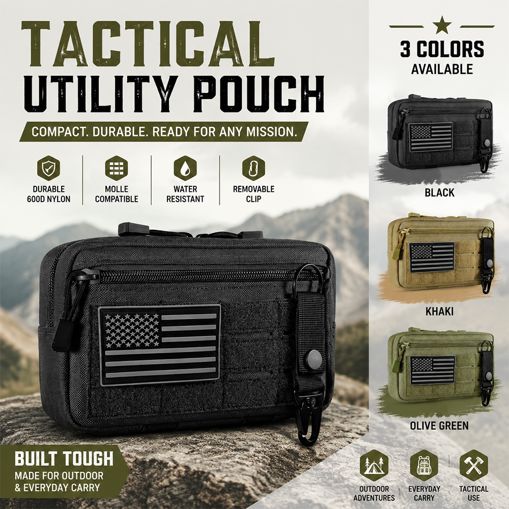 Tactical Molle EDC Pouch Outdo - First Aid Bag Kit review and price