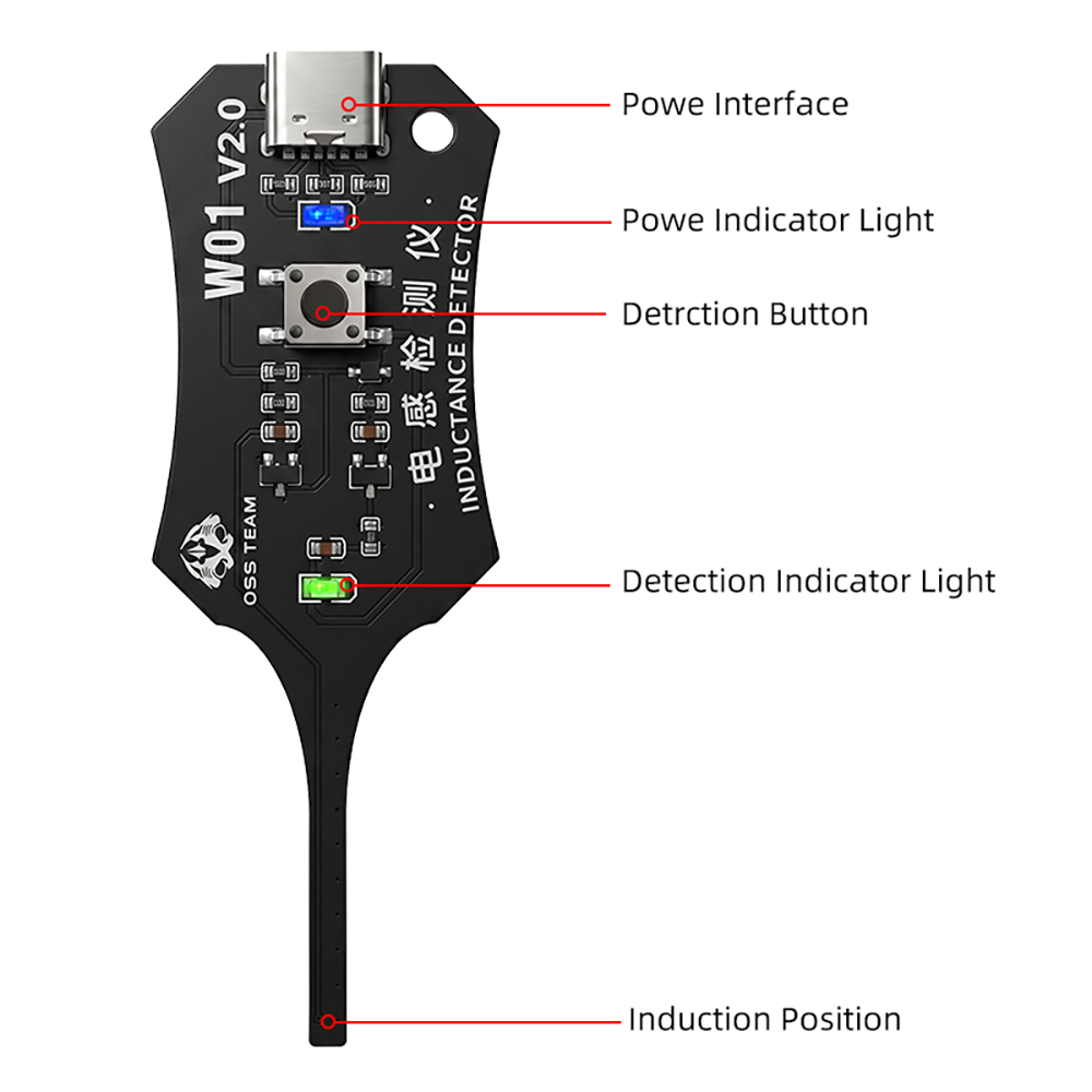 W01 Inductor Detector Tool Mot - Co Detector Plug review and price