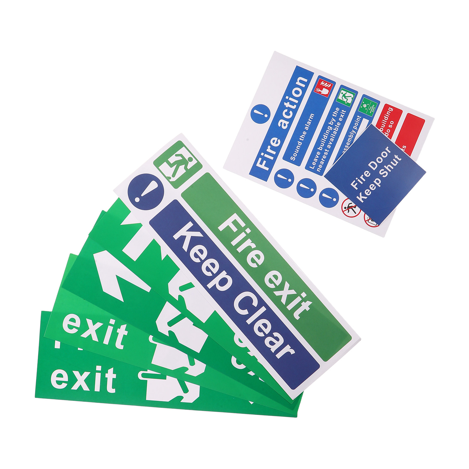 21Pcs Fire Exit Sign Set Emerg - Emergency Exit Sign review and price