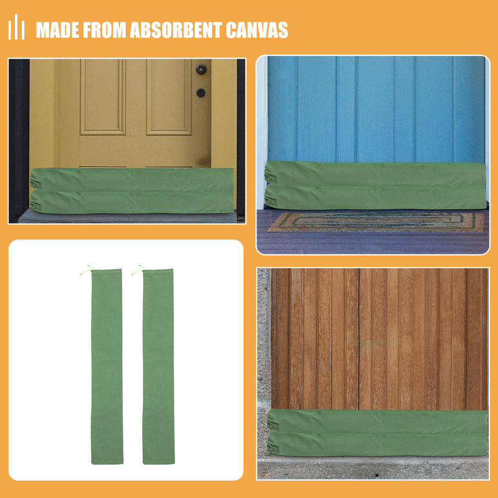 2Pcs Long Canvas Sand Bags Reu - Flood Barrier Bag review and price