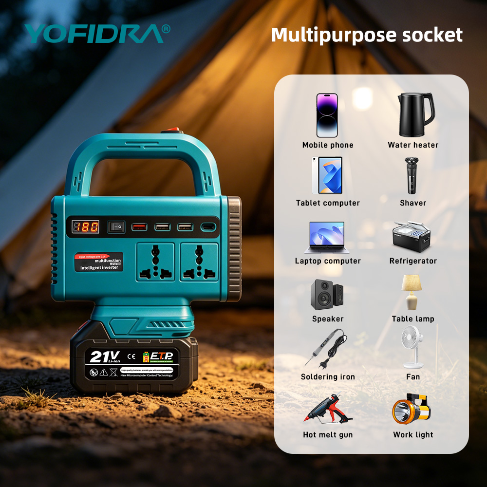 YOFIDRA 220V Portable Power In - Power Outage Light review and price