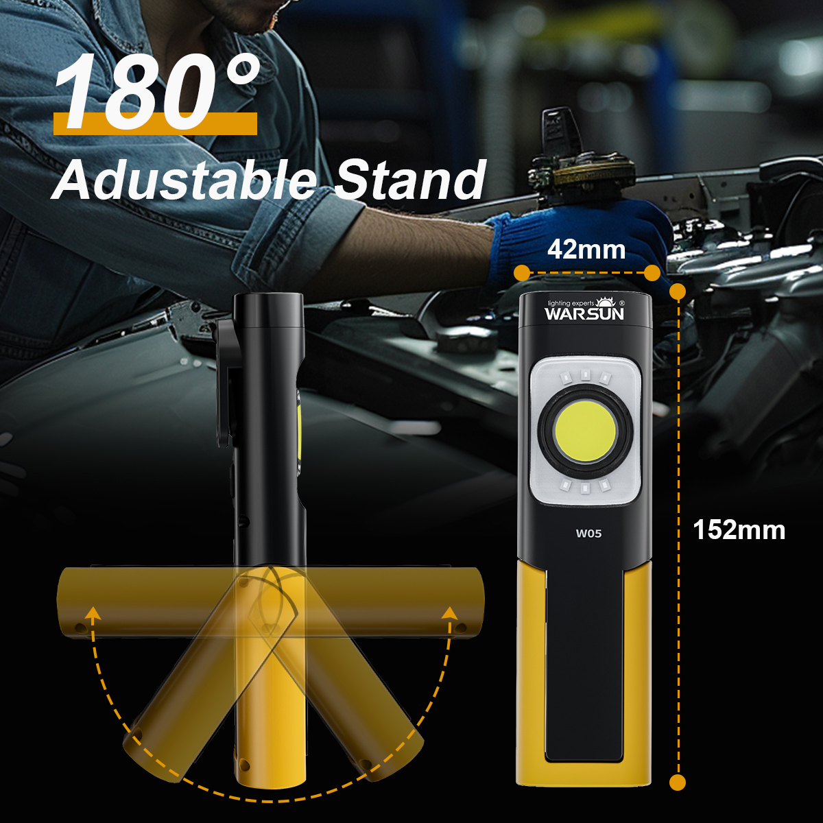 WARSUN W05S LED Work Light Rec - Power Outage Light review and price