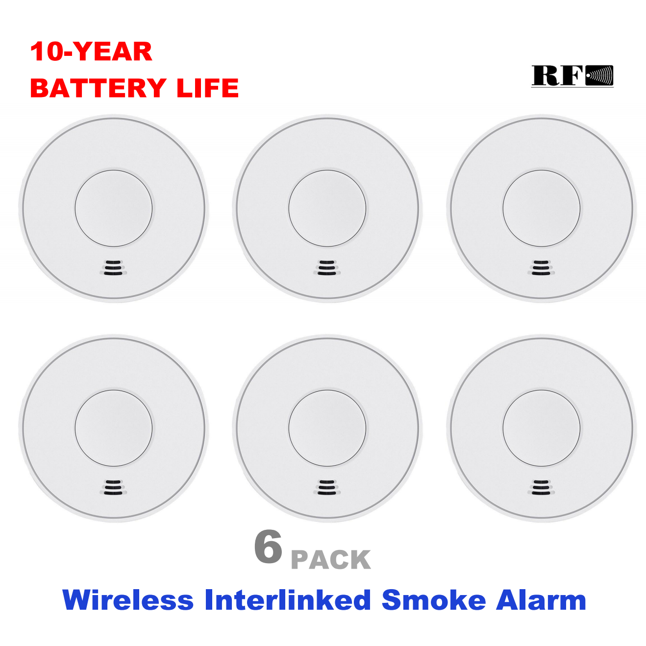 Wireless Interlinked Smoke Ala - Smoke Detector Interconnected review and price