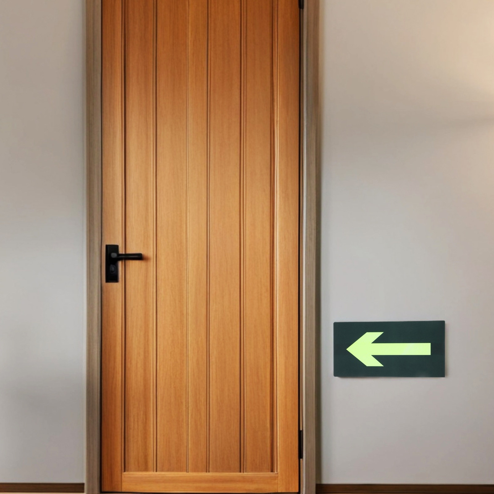 8Pcs Glow in The Dark Waterpro - Emergency Exit Sign review and price